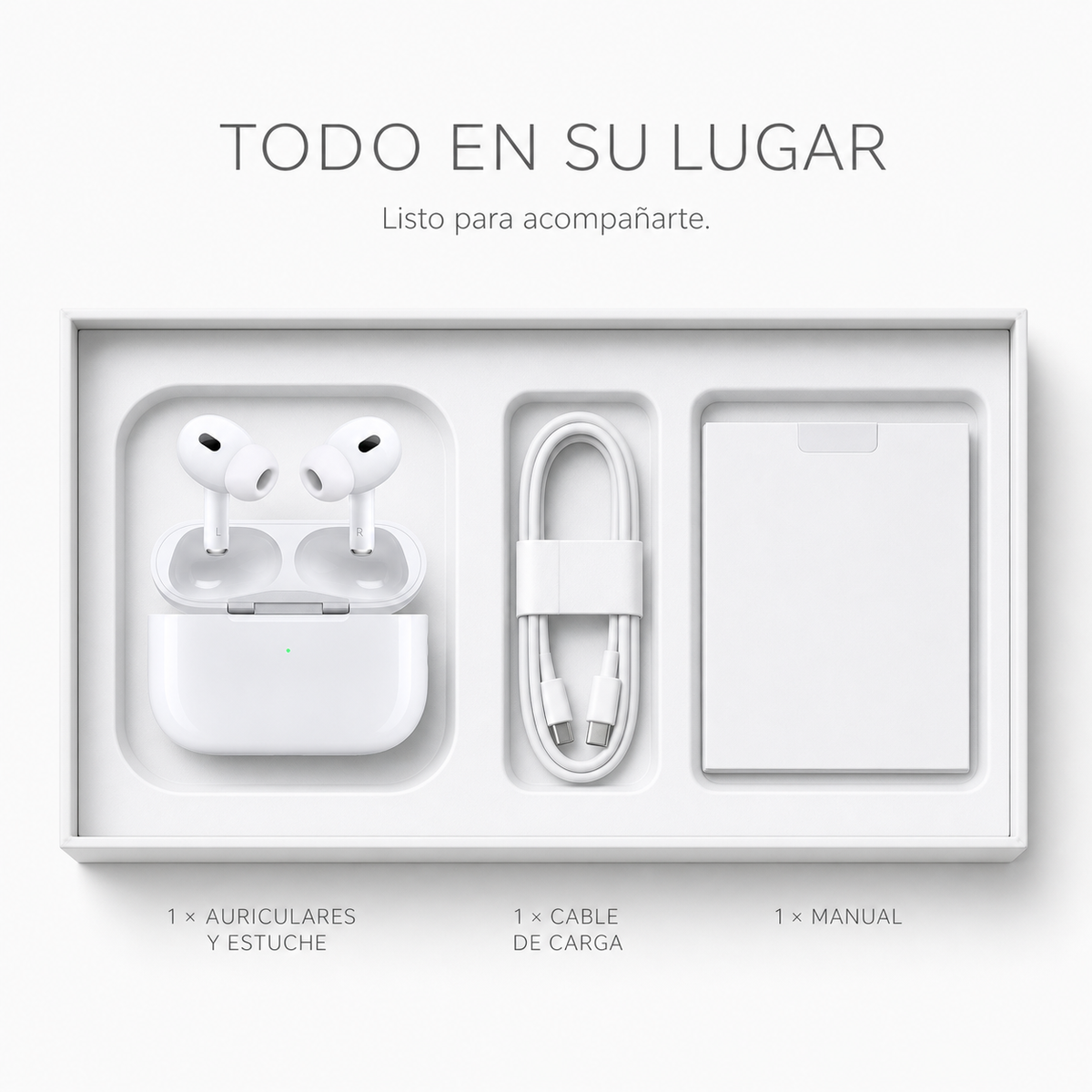 Auriculares inalámbricos - contenido
